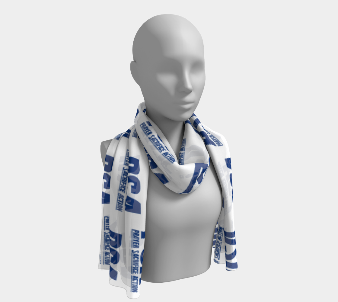 Blue Classic Scarf