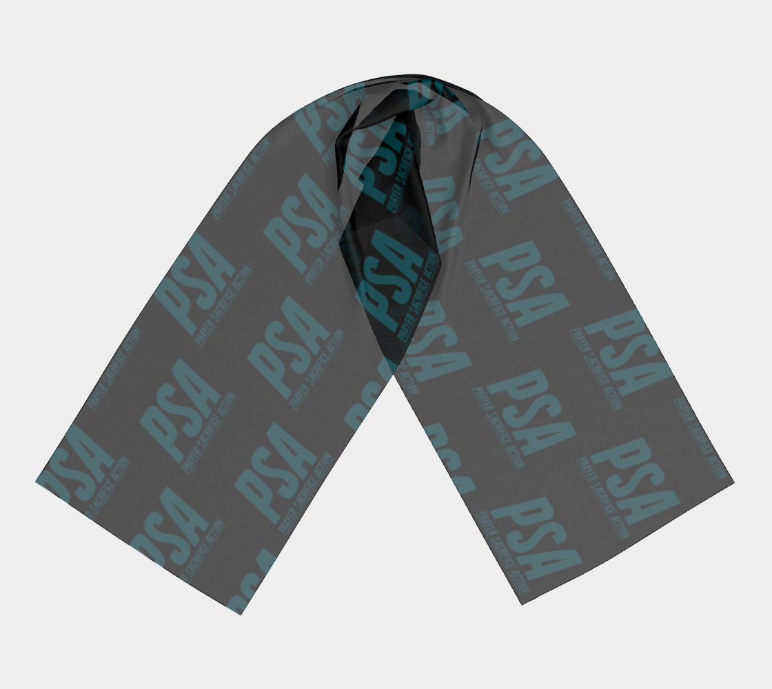 Sherpa Blue Classic Scarf 2
