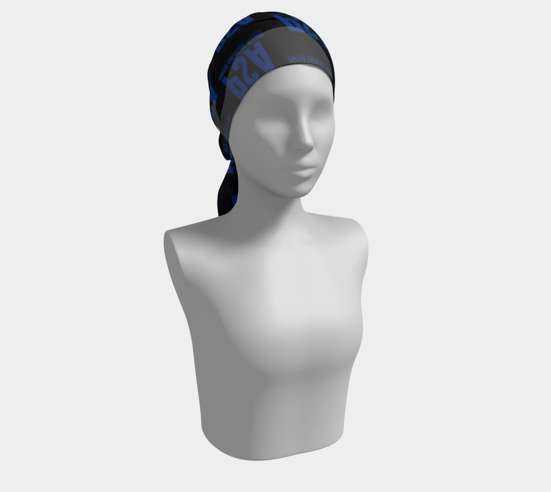 Black Classic Scarf 2