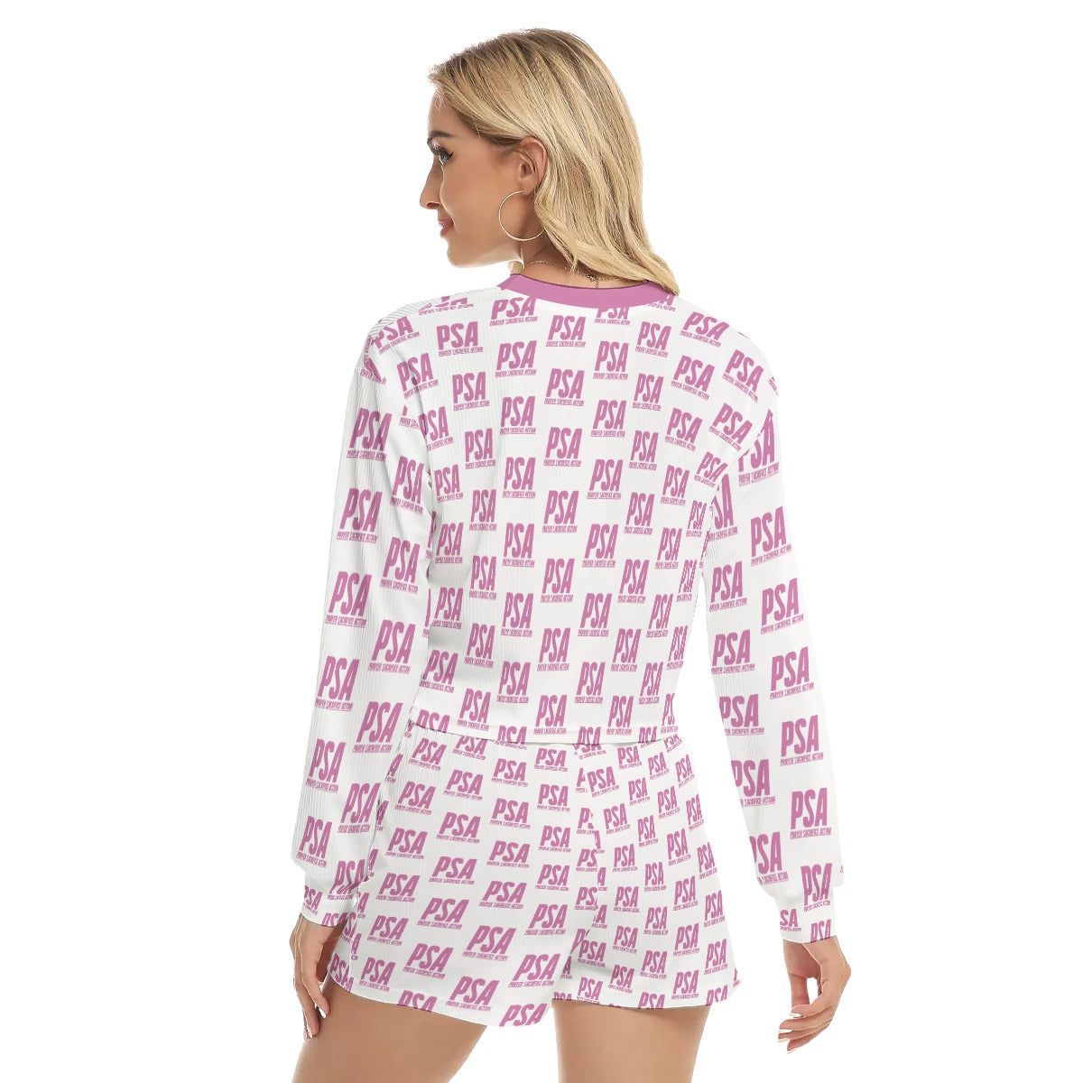 Hopbush Classic Women's Short Sweatshirt And Pants Suit
