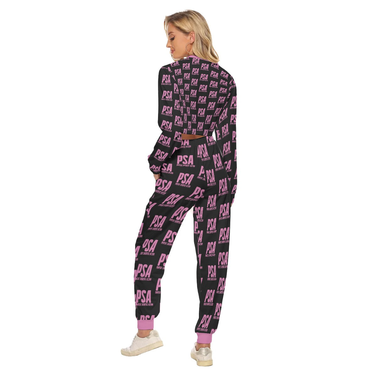 Hopbush Classic Women's Crop Sweatshirt Suit