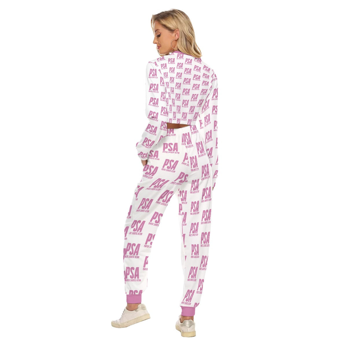 Hopbush Classic Women's Crop Sweatshirt Suit