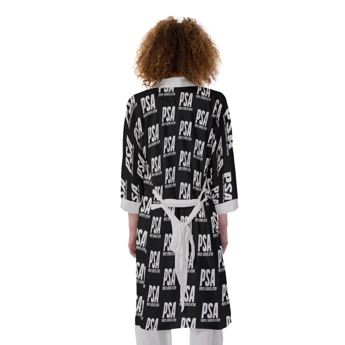 Whisper Classic Women's Satin Kimono Robe