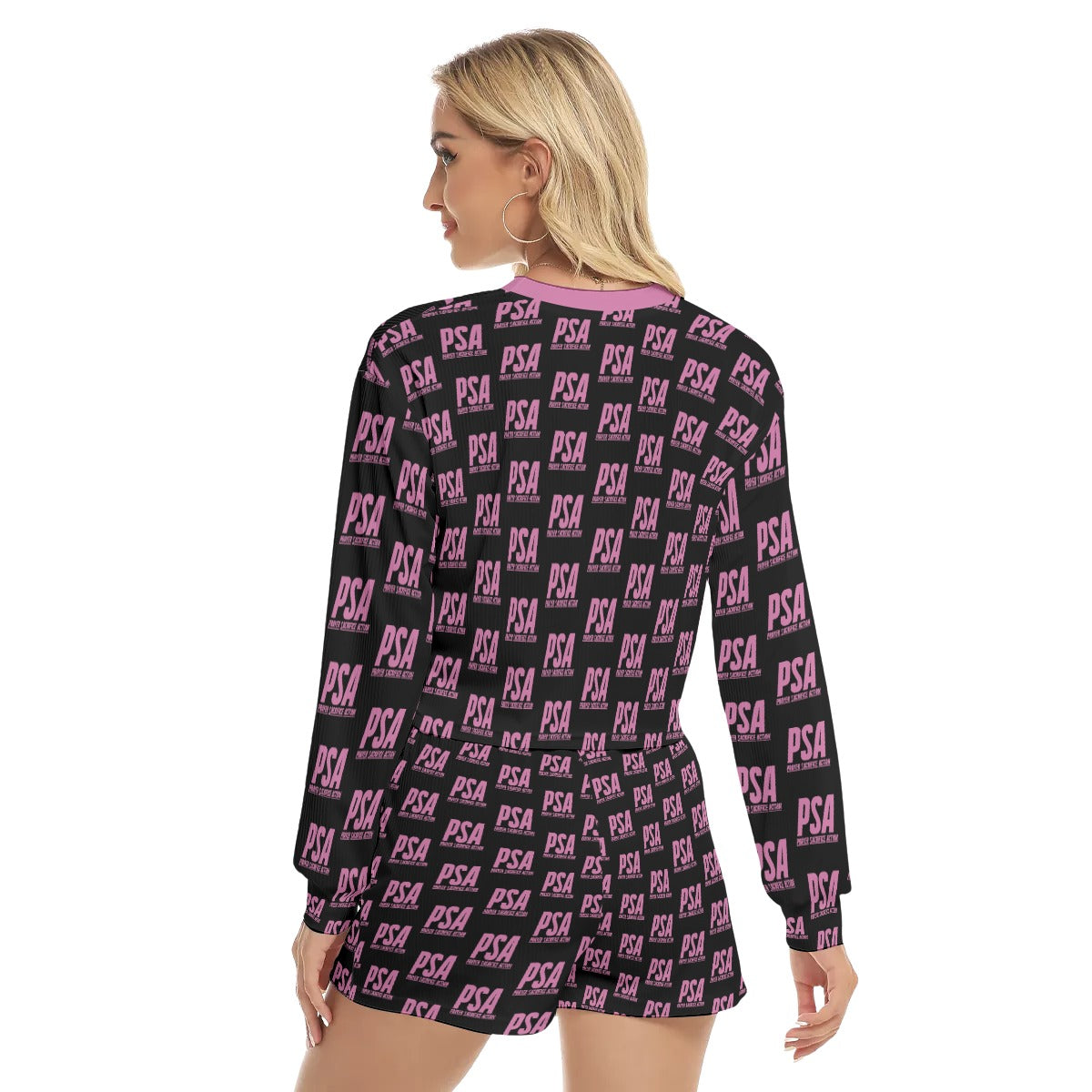 Hopbush Women's Short Sweatshirt And Pants Suit