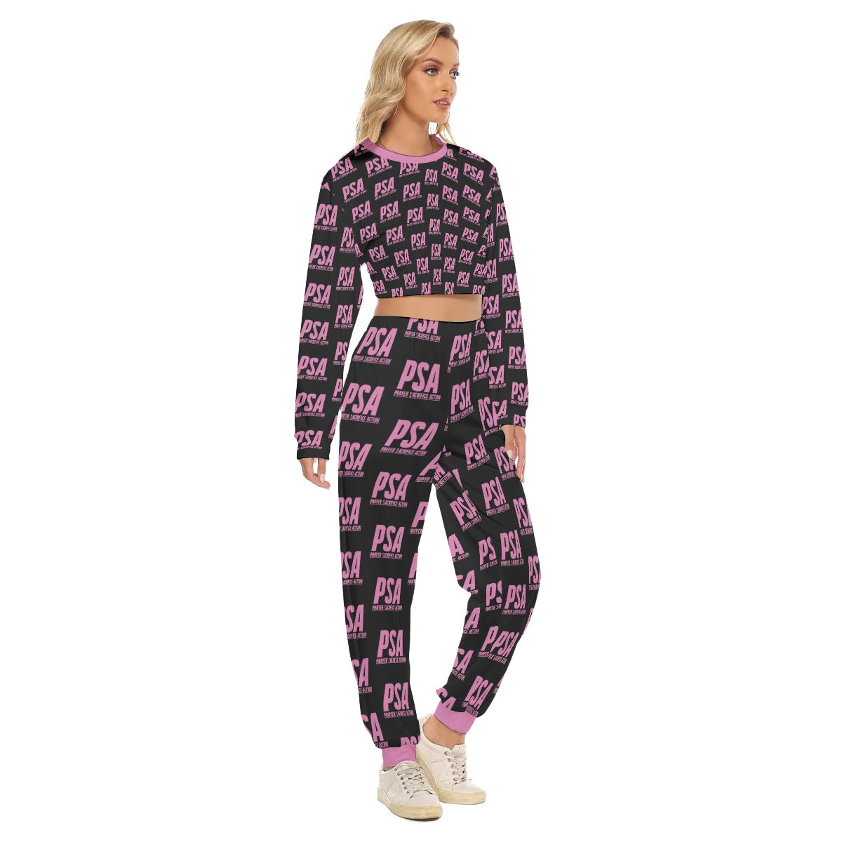 Hopbush Classic Women's Crop Sweatshirt Suit