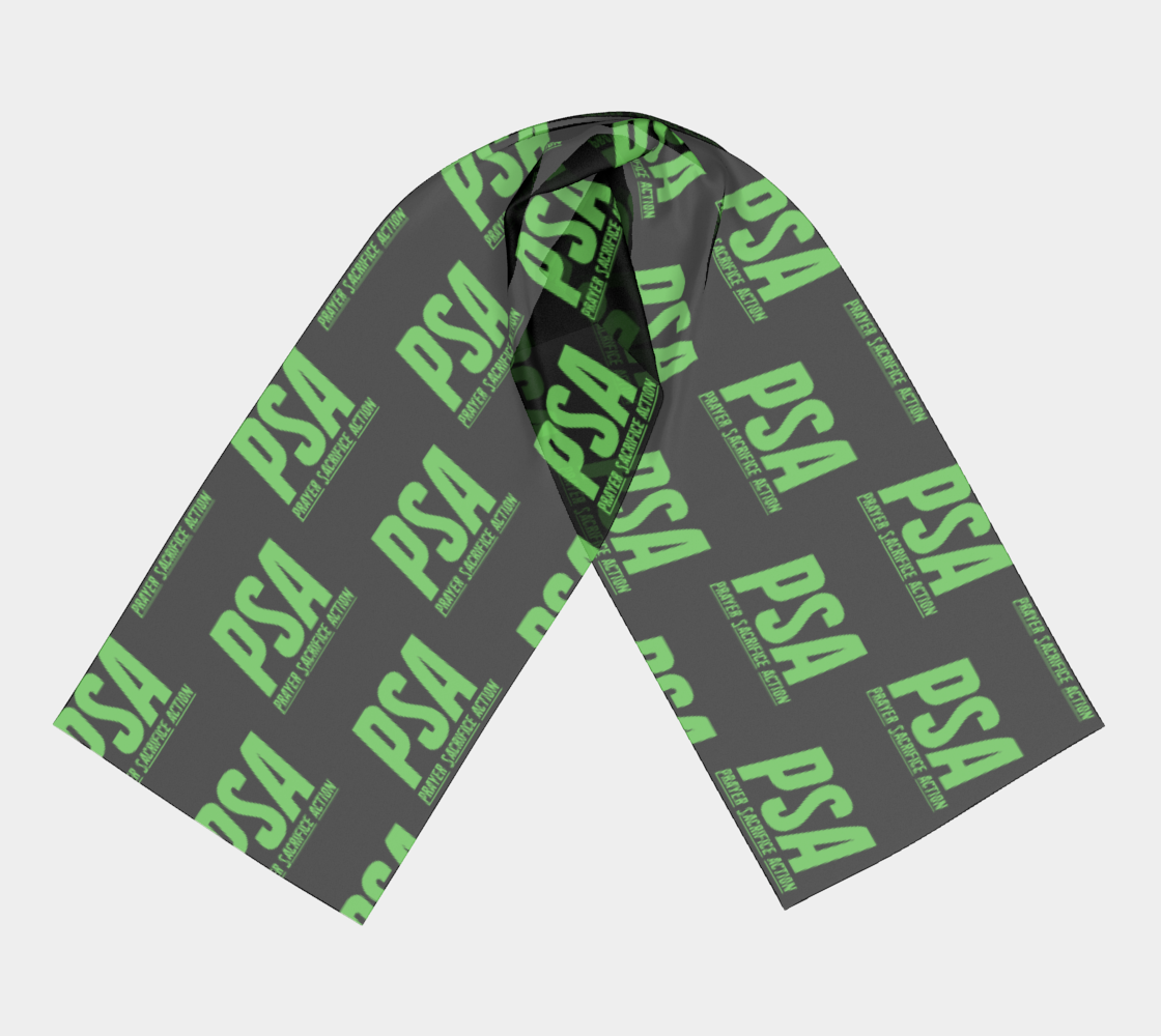 Green Classic Scarf 2