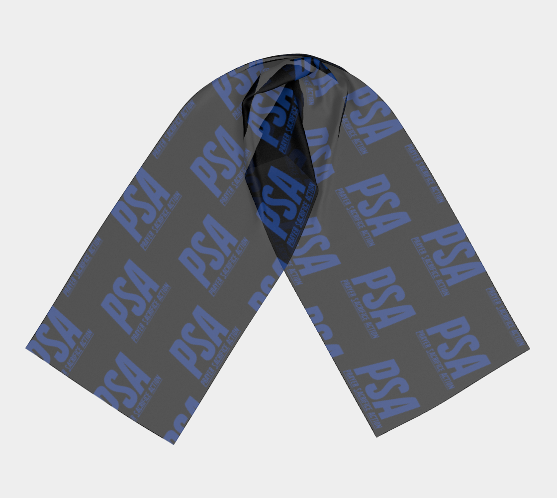 Black Classic Scarf 2
