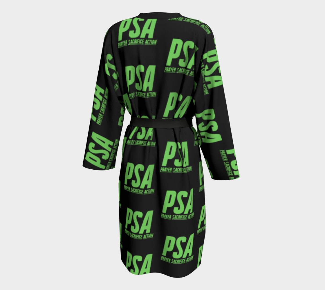 Green Classic Robe Peignoir 2