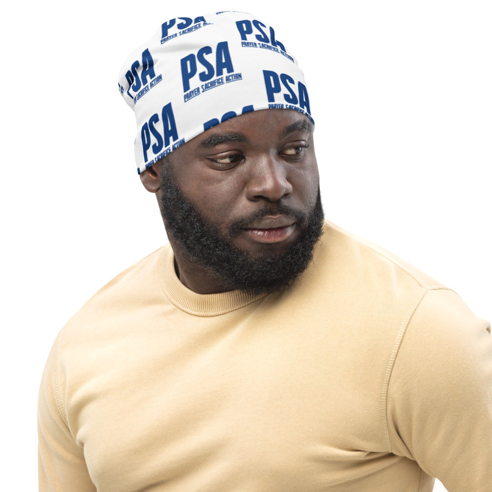 Blue Classic Beanie