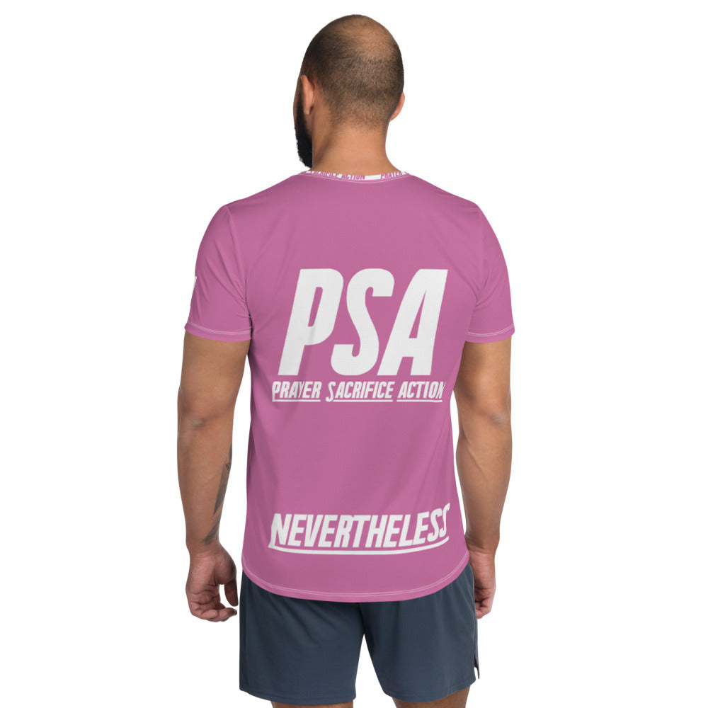 Hopbush NeverTheLess Men's Athletic T-shirt