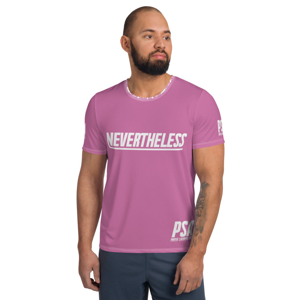 Hopbush NeverTheLess Men's Athletic T-shirt