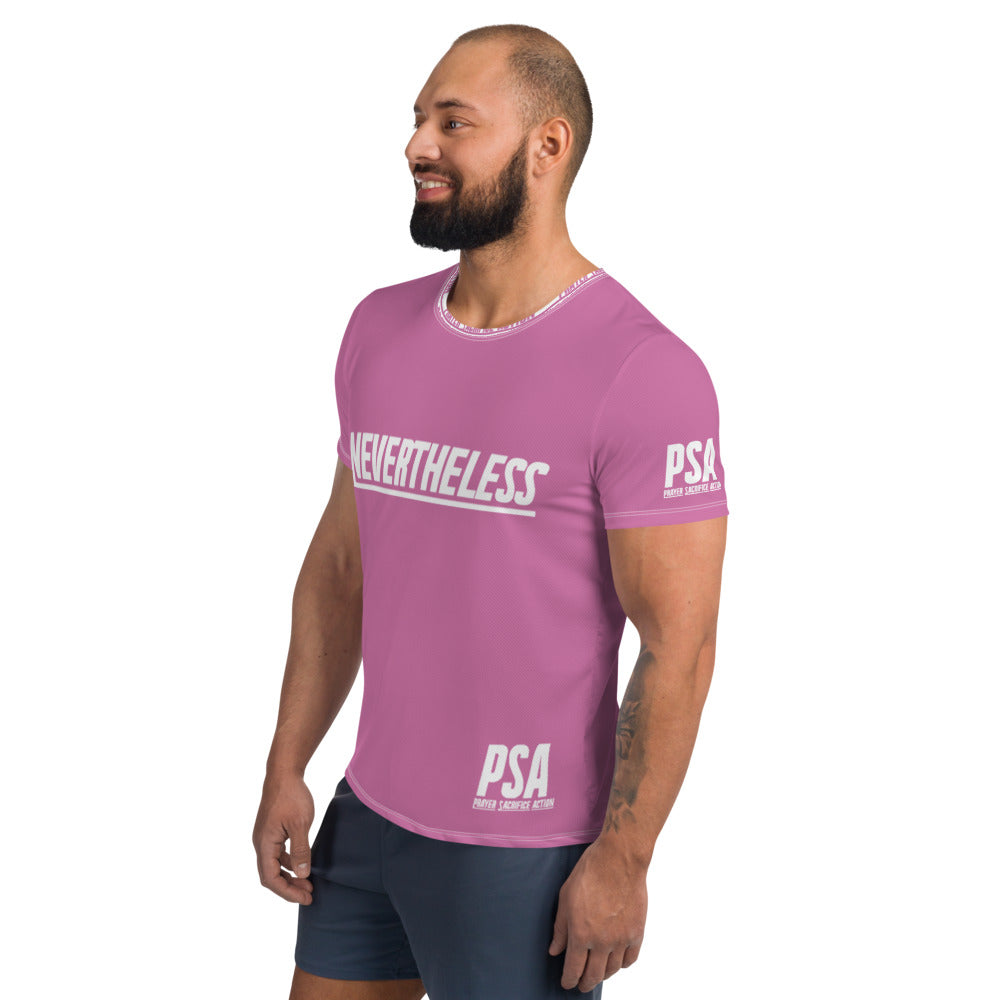 Hopbush NeverTheLess Men's Athletic T-shirt
