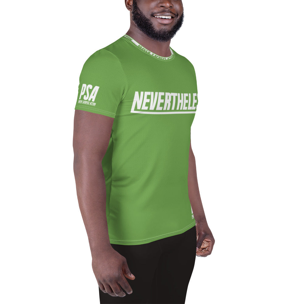 Green Classic Men's Athletic T-shirt
