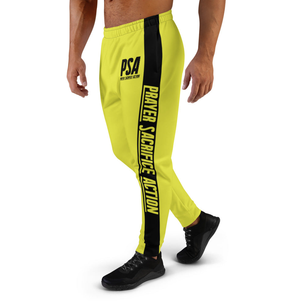 Yellow Classic Men's Joggers