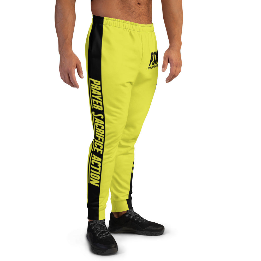 Yellow Classic Men's Joggers