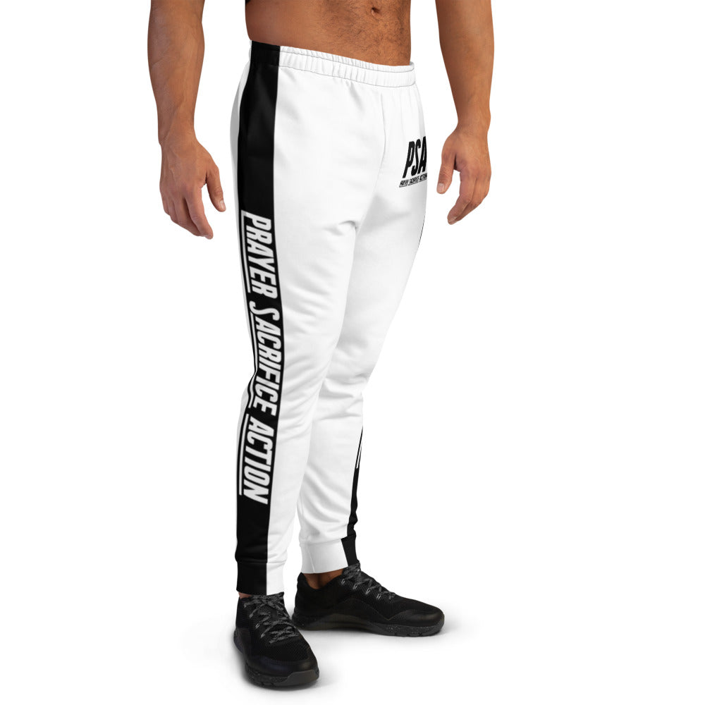 White Classic Men's Joggers