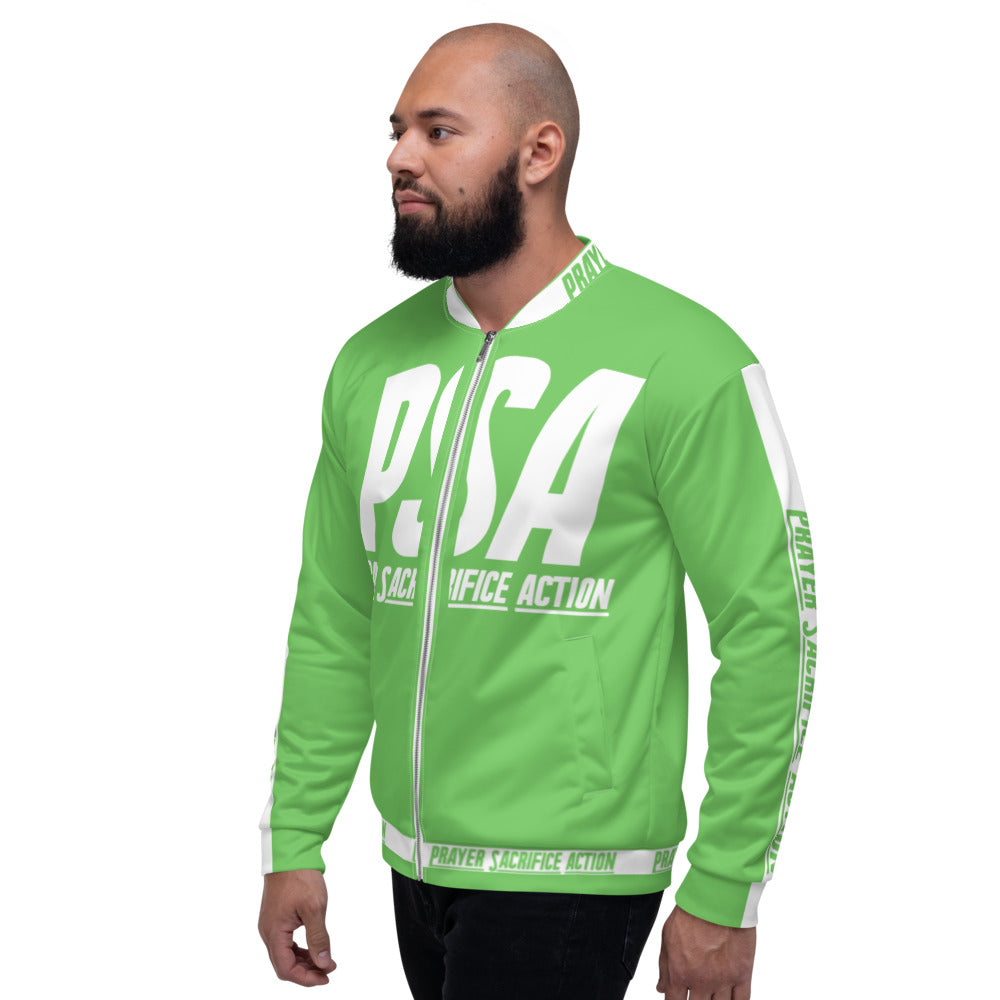 Green Classic Unisex Bomber Jacket