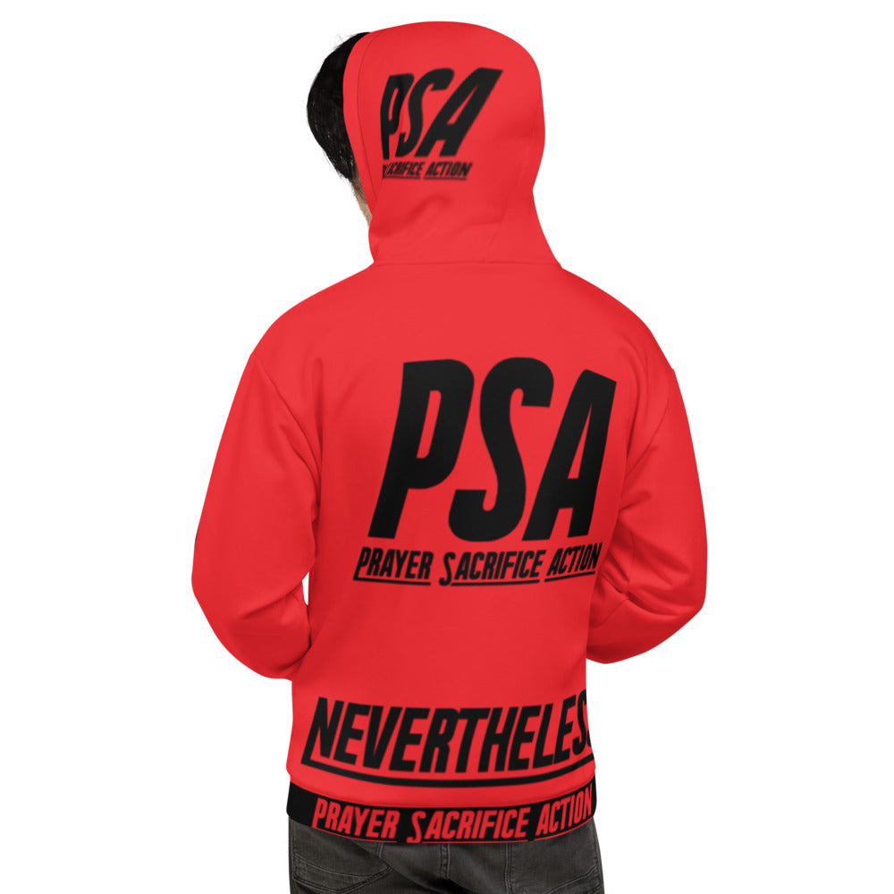Red NeverTheLess Hoodie