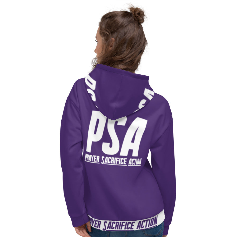 Purple Classic Unisex Hoodie