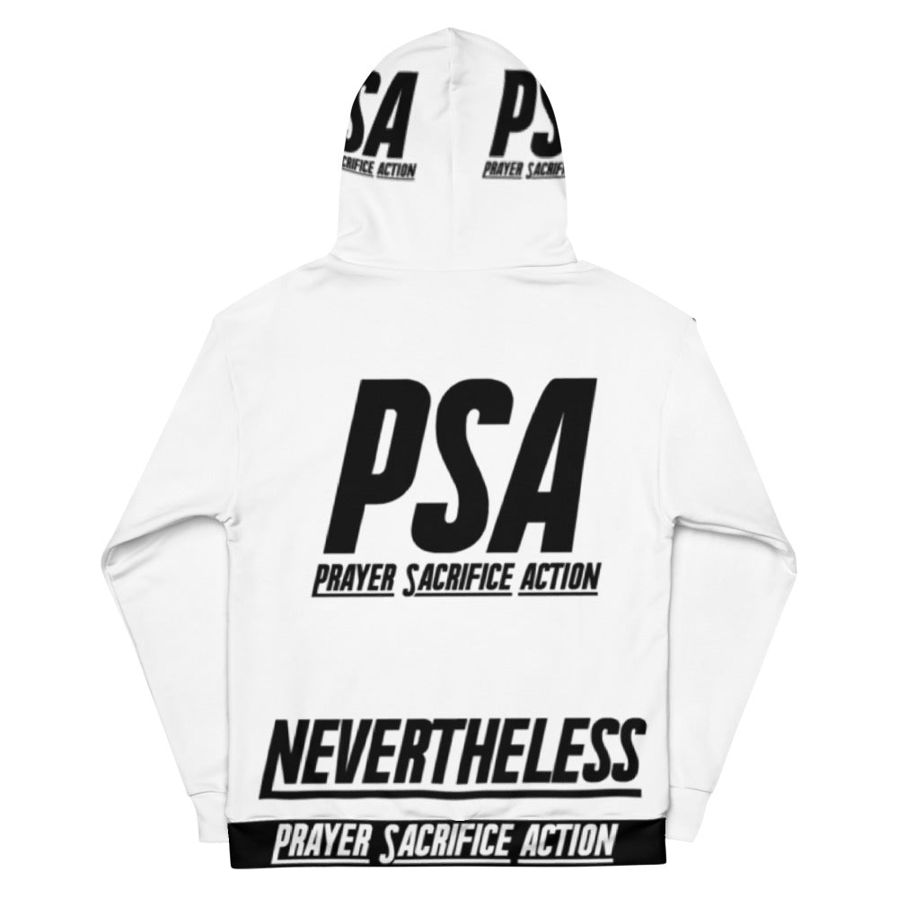 White NeverTheLess Hoodie