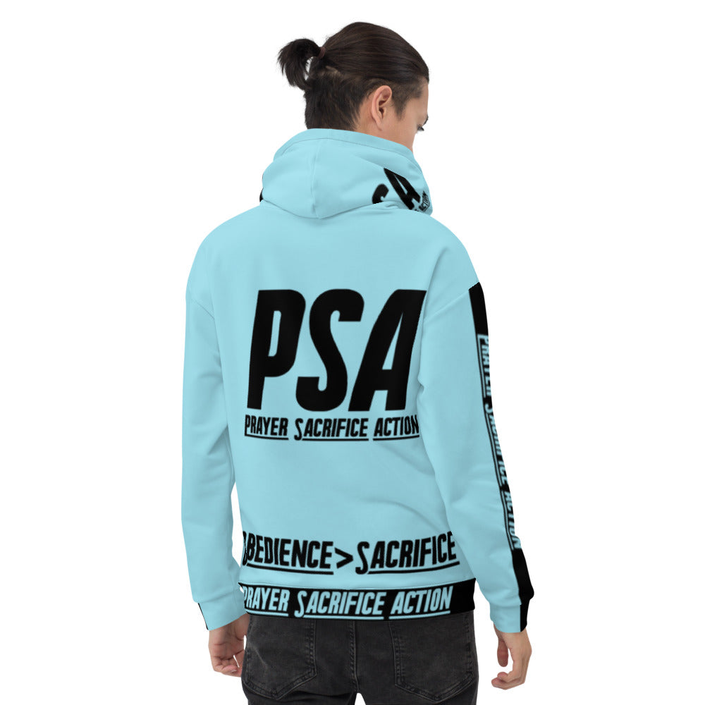 Blizzard Blue Obedience Sacrifice Hoodie