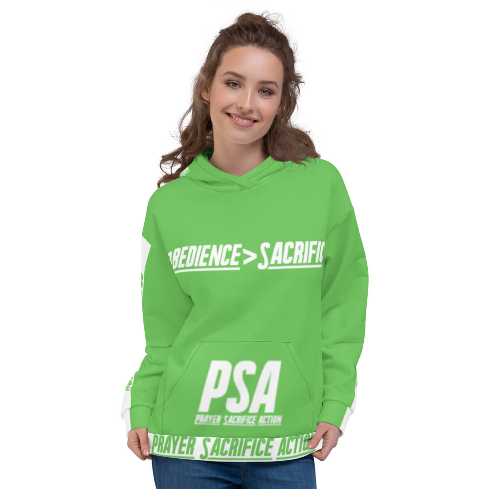 Blue Obedience Sacrifice Hoodie