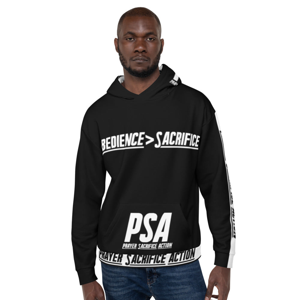 Black Obedience Sacrifice Hoodie copy