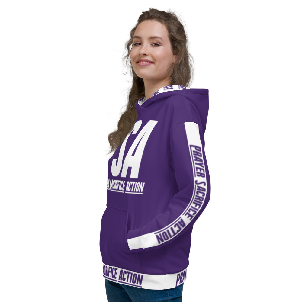 Purple Classic Unisex Hoodie