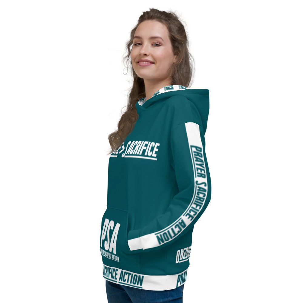 Sherpa Blue Obedience Sacrifice Hoodie