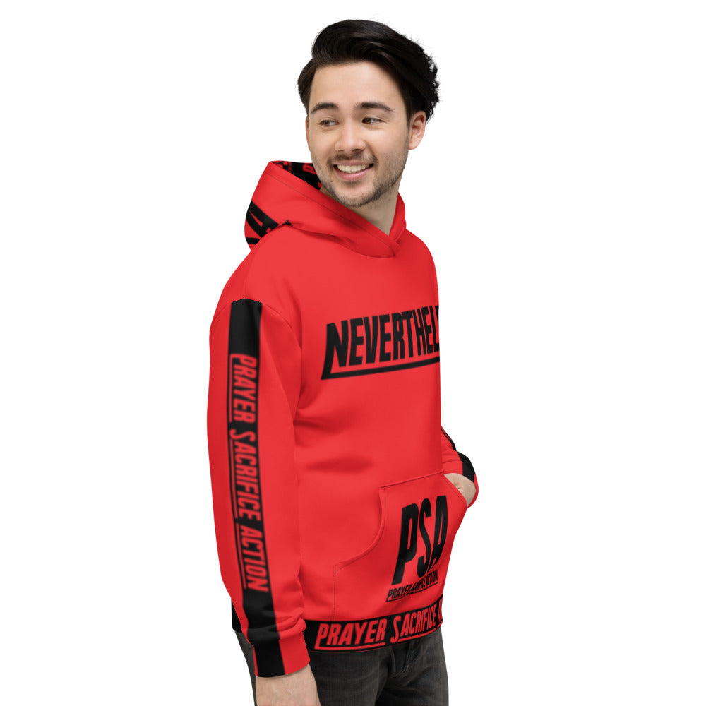 Red NeverTheLess Hoodie