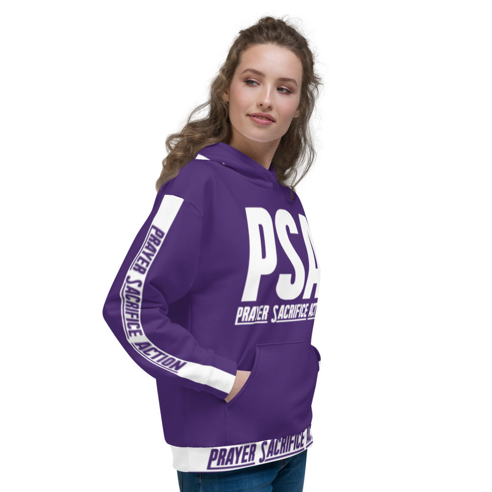Purple Classic Unisex Hoodie