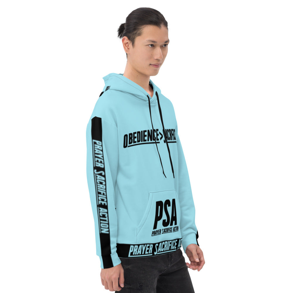 Blizzard Blue Obedience Sacrifice Hoodie