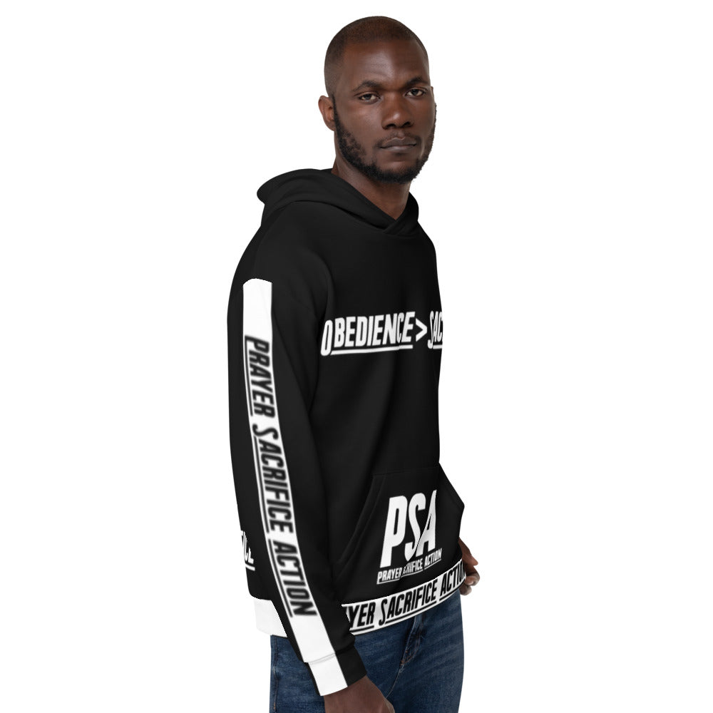 Black Obedience Sacrifice Hoodie copy