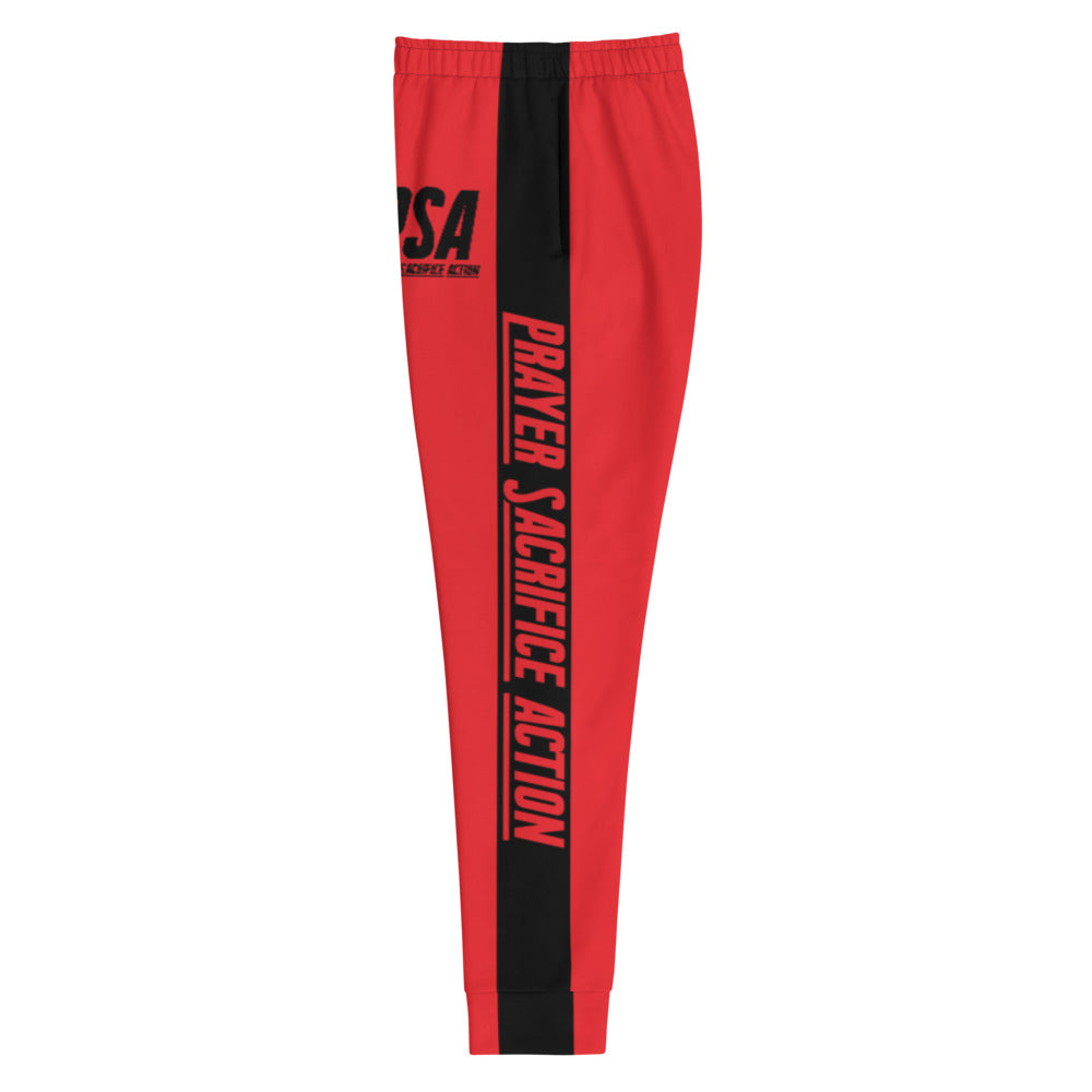 Red Classic Women's Joggers