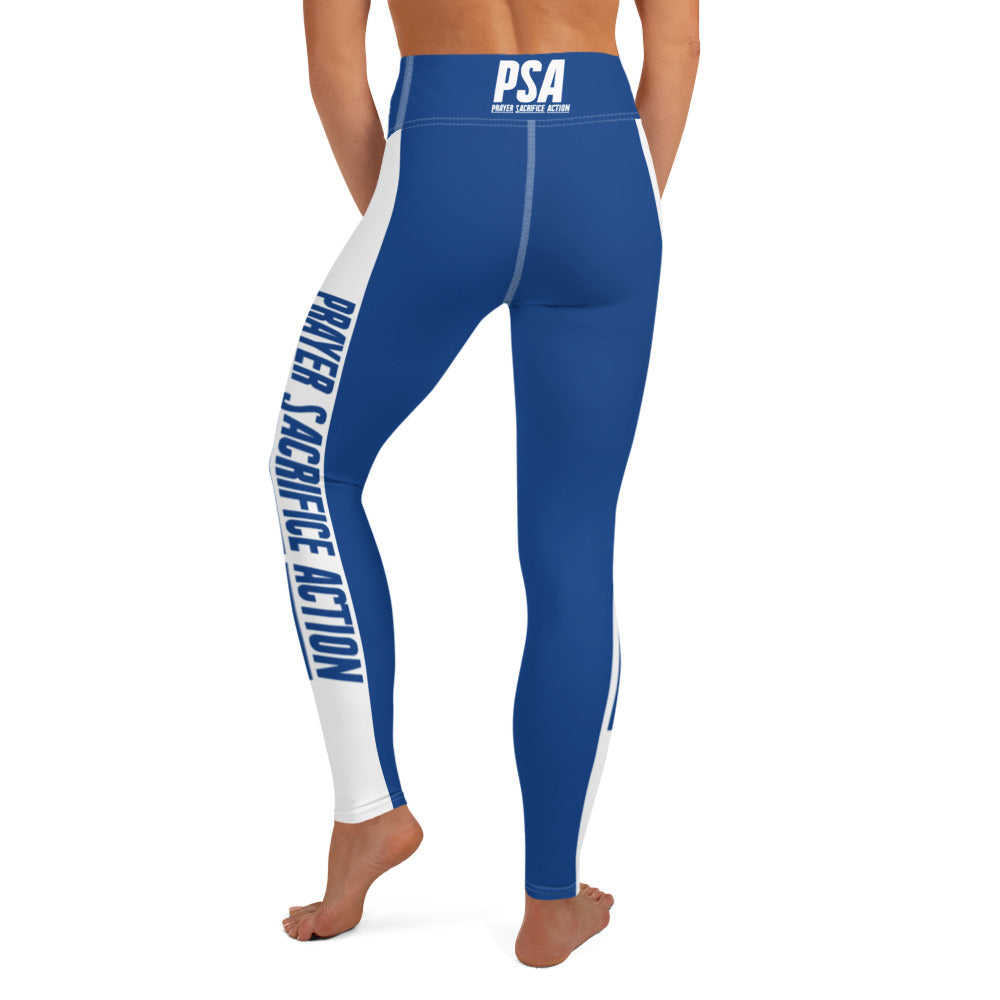 Blue Classic Yoga Leggings