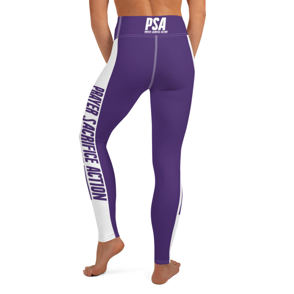 Purple Classic Yoga Leggings
