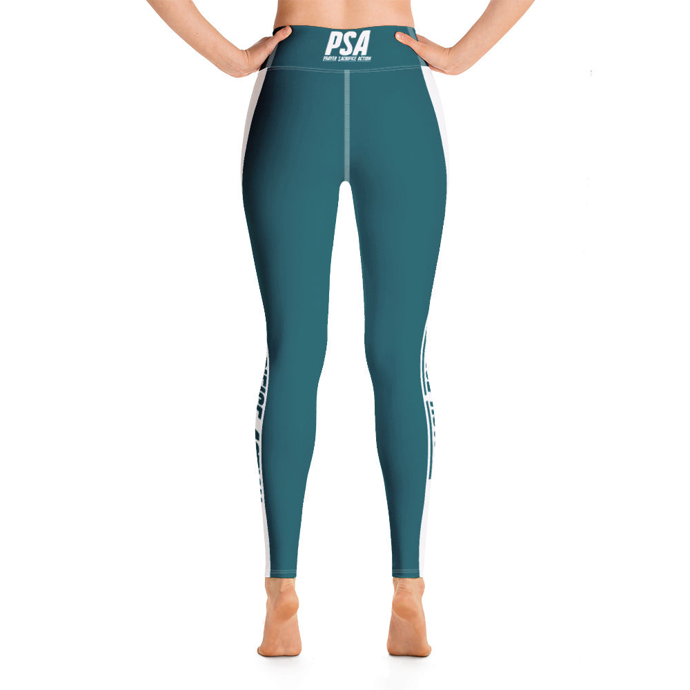 Sherpa Blue Yoga Leggings