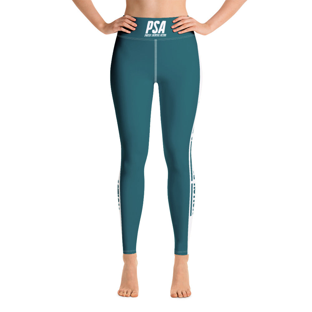 Sherpa Blue Yoga Leggings