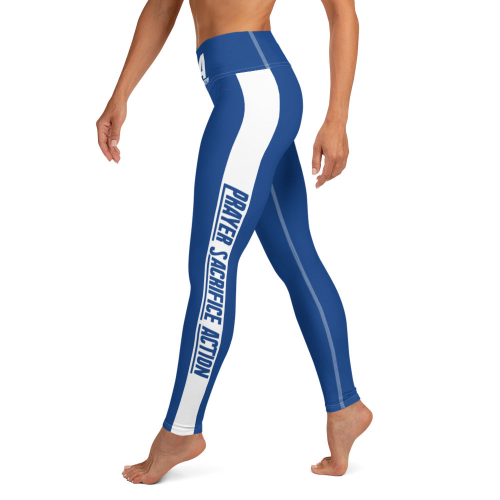 Blue Classic Yoga Leggings