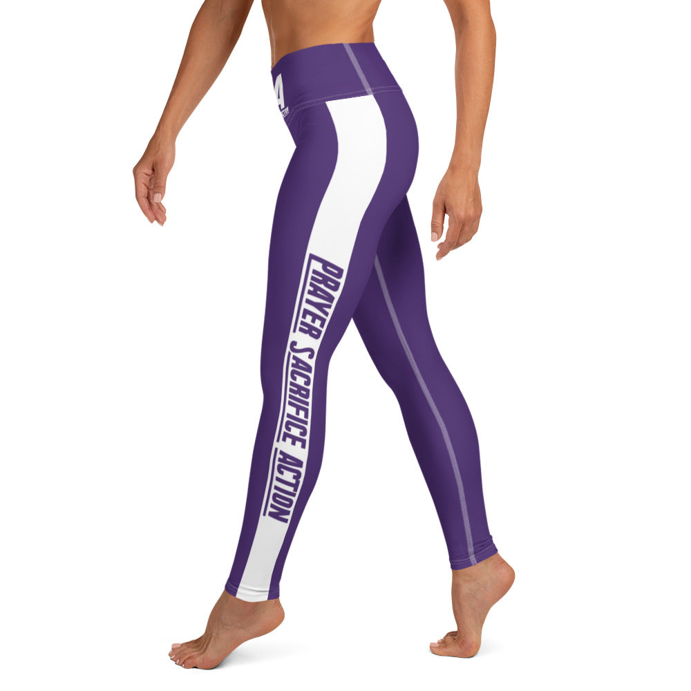 Purple Classic Yoga Leggings
