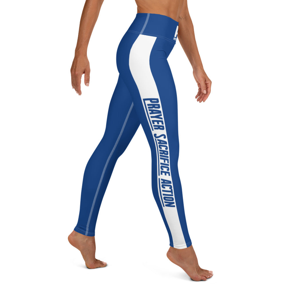 Blue Classic Yoga Leggings
