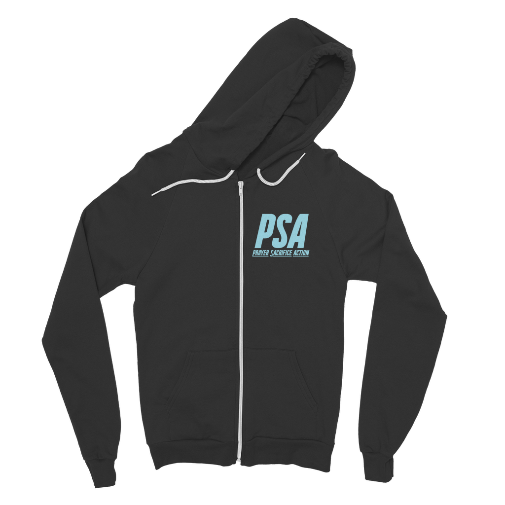 Blizzard Blue Classic Adult Zip Hoodie