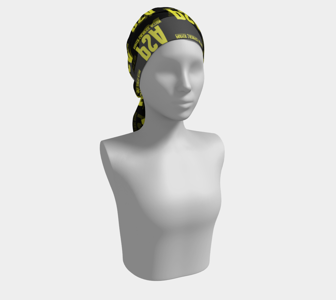 Yellow Classic Scarf 2