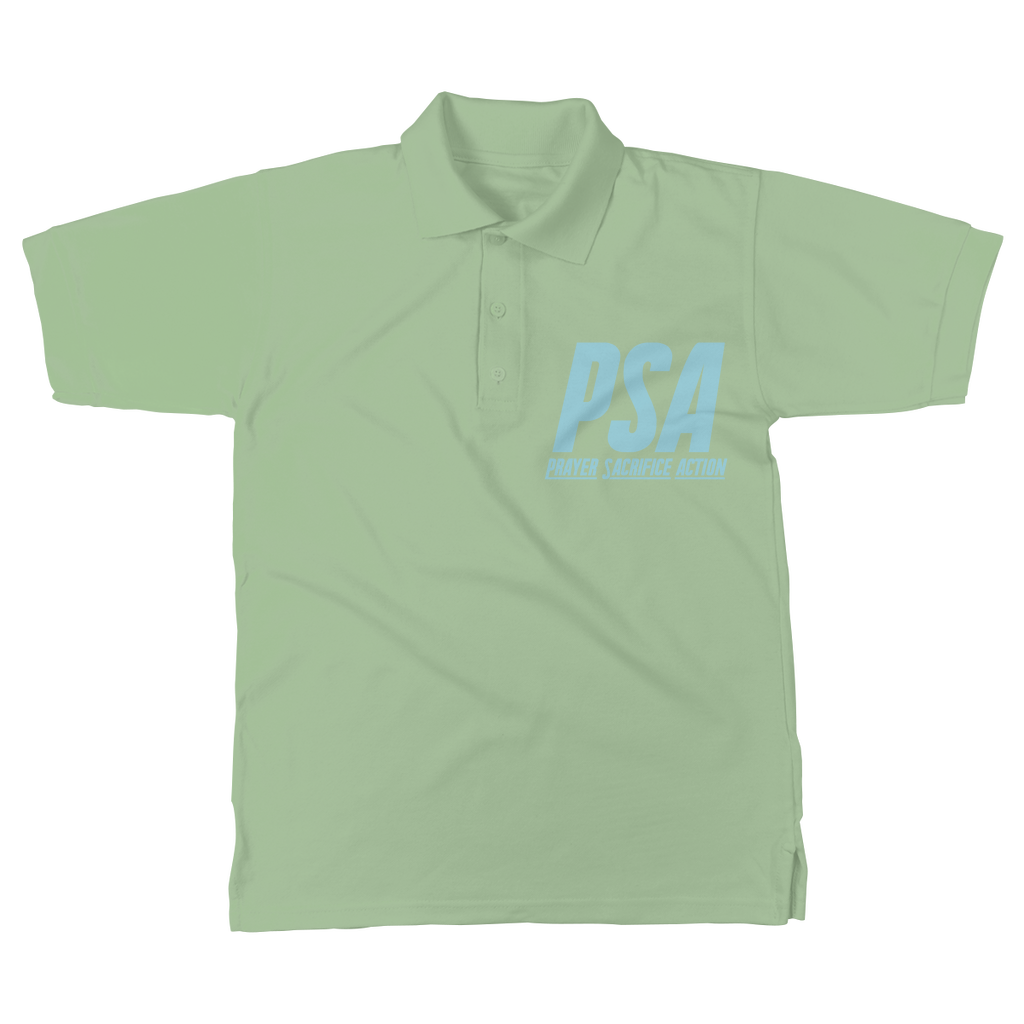 Blizzard Blue Classic Adult Polo Shirt