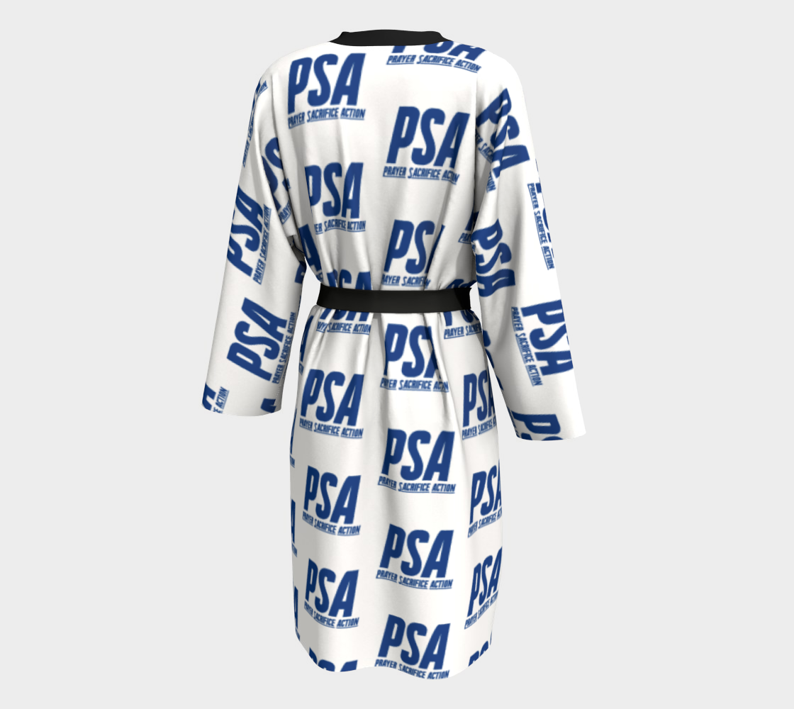 Blue Classic Robe