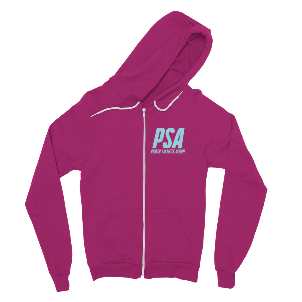 Blizzard Blue Classic Adult Zip Hoodie