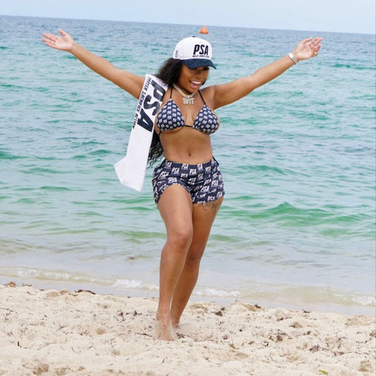 All-Over Print Women's Sling Bikini Swimsuit