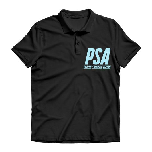 Blizzard Blue Premium Adult Polo Shirt