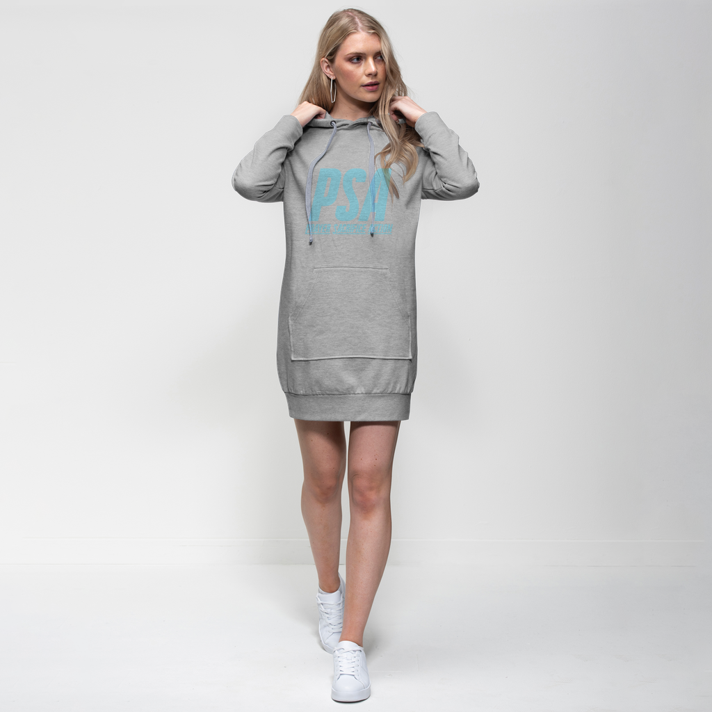 Blizzard Blue Premium Adult Hoodie Dress