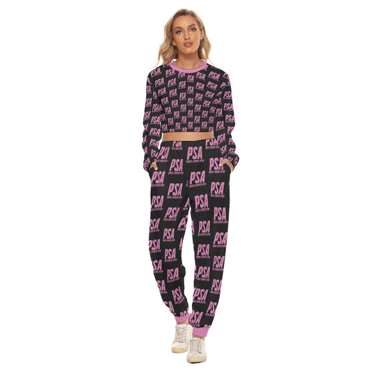 Hopbush Classic Women's Crop Sweatshirt Suit